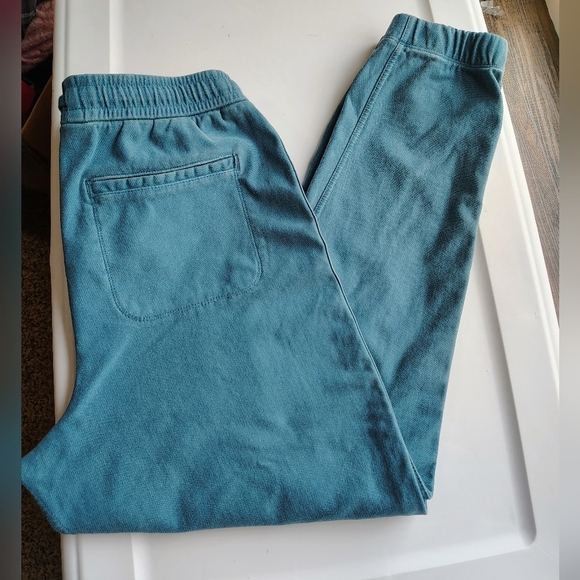 Athleta Farallón Jogger Pants Women's Teal Lace Up Cotton sz M. - Picture 9 of 17